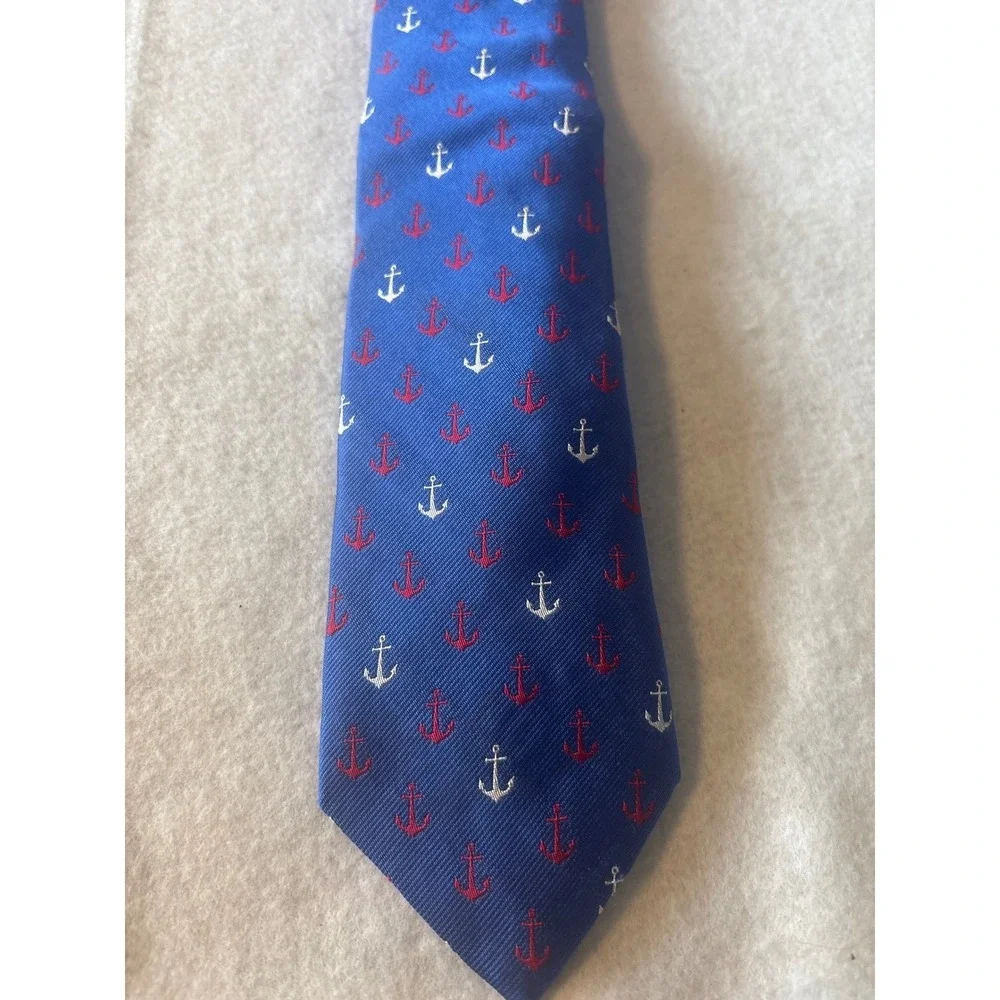 Vineyard Vines Flamingo Alligator Silk Tie Mens OS Blue Good Preppy Tropical
